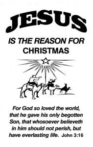 Jesus Is The Reason For Christmas